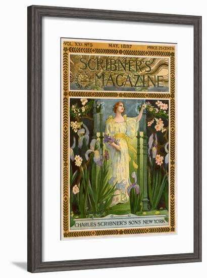 Scribner's Magazine Cover for May 1897-null-Framed Giclee Print