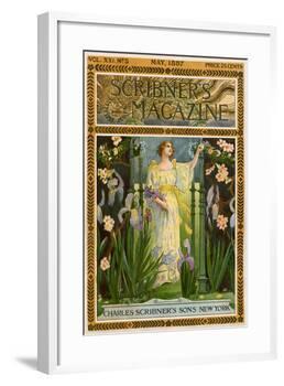 Scribner's Magazine Cover for May 1897-null-Framed Giclee Print