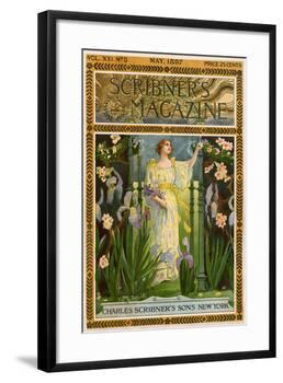 Scribner's Magazine Cover for May 1897-null-Framed Giclee Print