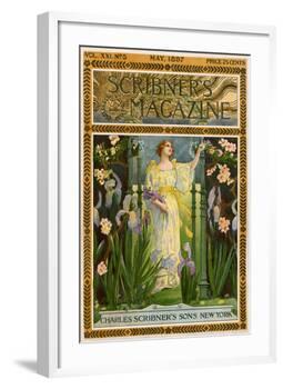 Scribner's Magazine Cover for May 1897-null-Framed Giclee Print