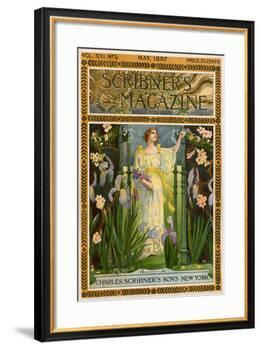 Scribner's Magazine Cover for May 1897-null-Framed Giclee Print