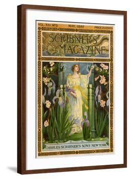 Scribner's Magazine Cover for May 1897-null-Framed Giclee Print