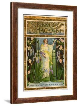 Scribner's Magazine Cover for May 1897-null-Framed Giclee Print