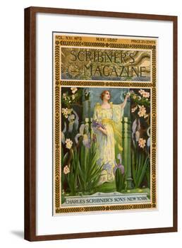 Scribner's Magazine Cover for May 1897-null-Framed Giclee Print