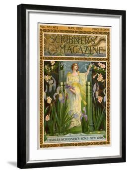 Scribner's Magazine Cover for May 1897-null-Framed Giclee Print