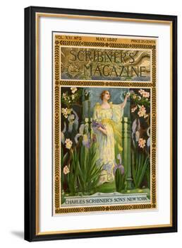 Scribner's Magazine Cover for May 1897-null-Framed Giclee Print