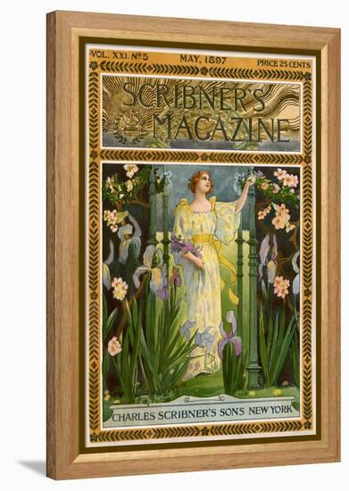 Scribner's Magazine Cover for May 1897-null-Framed Premier Image Canvas
