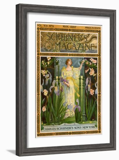 Scribner's Magazine Cover for May 1897-null-Framed Giclee Print