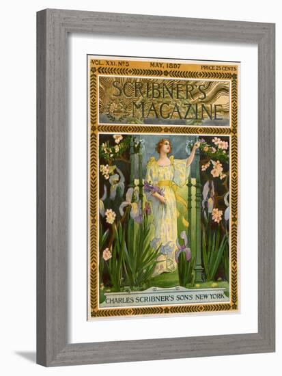 Scribner's Magazine Cover for May 1897-null-Framed Giclee Print