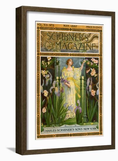 Scribner's Magazine Cover for May 1897-null-Framed Giclee Print