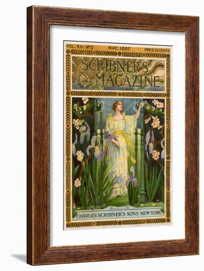 Scribner's Magazine Cover for May 1897-null-Framed Giclee Print