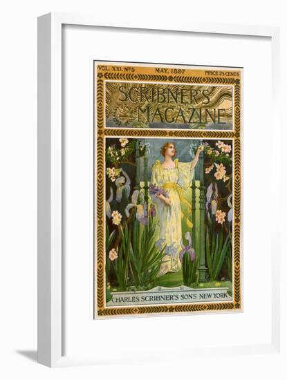 Scribner's Magazine Cover for May 1897-null-Framed Giclee Print