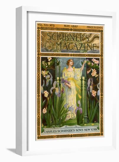 Scribner's Magazine Cover for May 1897-null-Framed Giclee Print