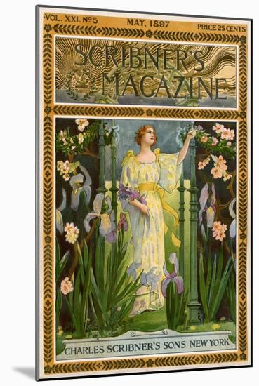 Scribner's Magazine Cover for May 1897-null-Mounted Giclee Print