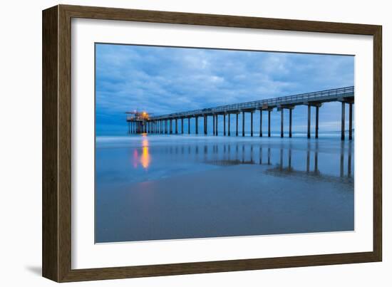 Scripps Pier I-Lee Peterson-Framed Photo