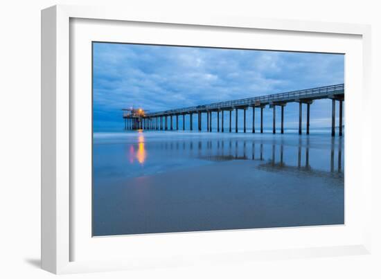 Scripps Pier I-Lee Peterson-Framed Photo