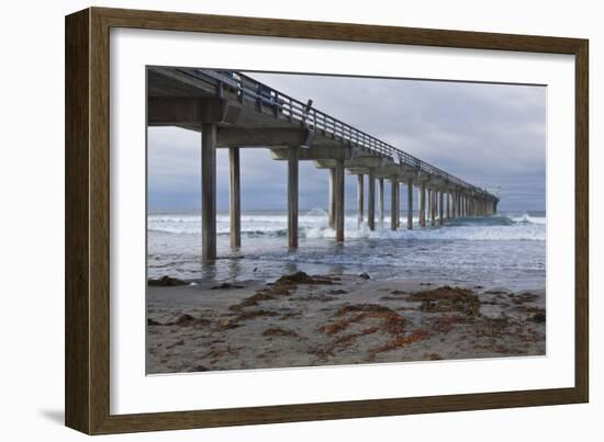 Scripps Pier II-Lee Peterson-Framed Photographic Print