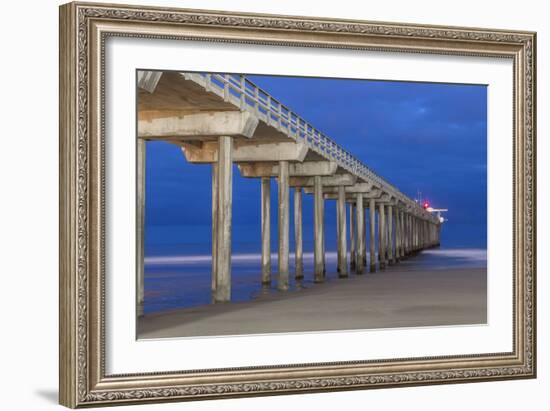 Scripps Pier II-Lee Peterson-Framed Photo