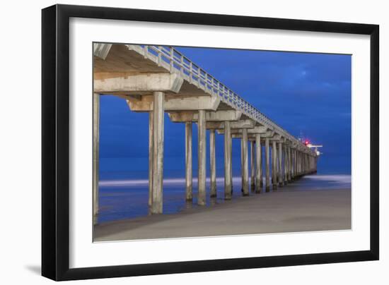 Scripps Pier II-Lee Peterson-Framed Photo