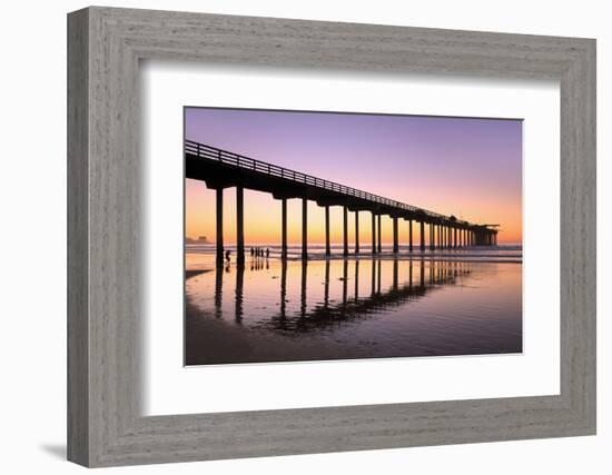 Scripps Pier, La Jolla, San Diego, California, United States of America, North America-Richard Cummins-Framed Photographic Print