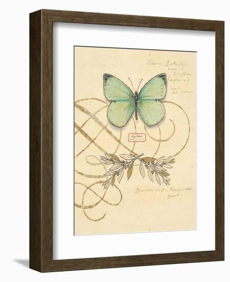 Scripted Papillon-Chad Barrett-Framed Art Print