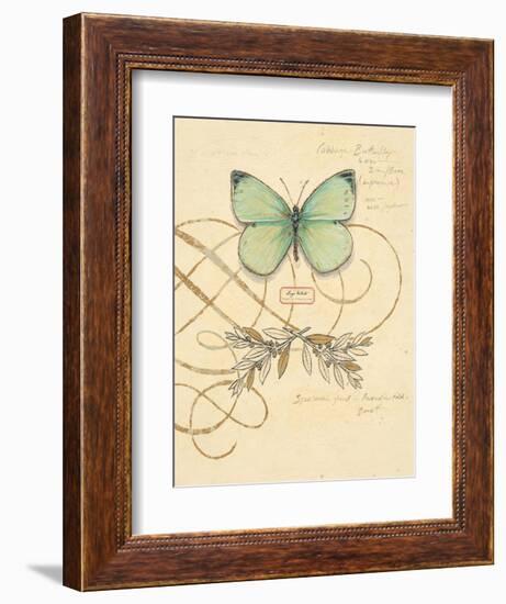 Scripted Papillon-Chad Barrett-Framed Art Print