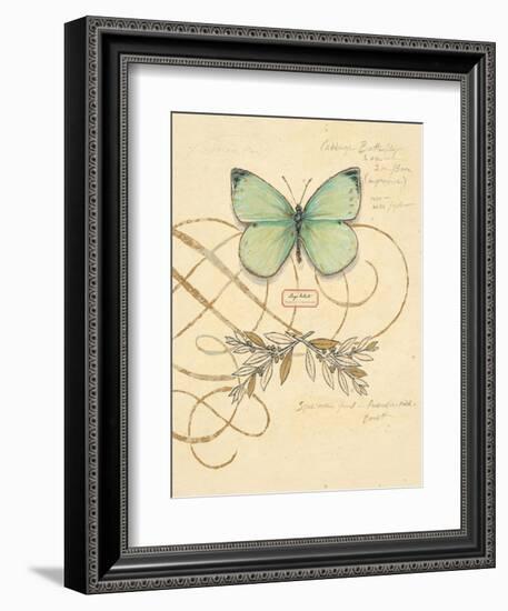 Scripted Papillon-Chad Barrett-Framed Art Print