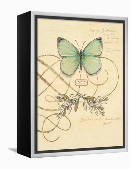 Scripted Papillon-Chad Barrett-Framed Stretched Canvas