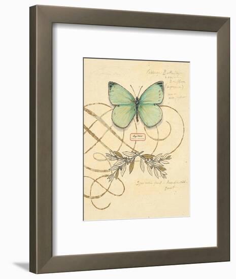 Scripted Papillon-Chad Barrett-Framed Art Print