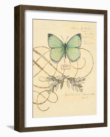 Scripted Papillon-Chad Barrett-Framed Art Print