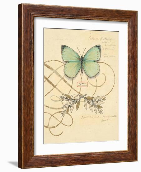 Scripted Papillon-Chad Barrett-Framed Art Print