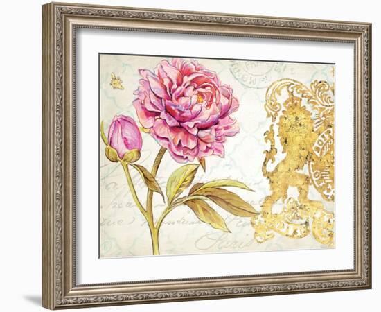 Scripted Rose-Chad Barrett-Framed Art Print