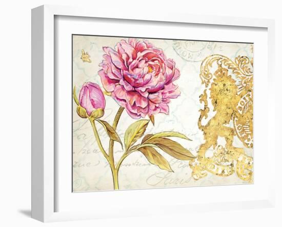 Scripted Rose-Chad Barrett-Framed Art Print