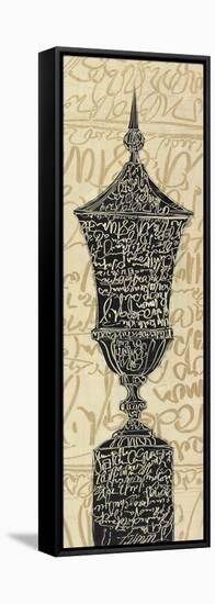 Scripted Urn I-Avery Tillmon-Framed Stretched Canvas