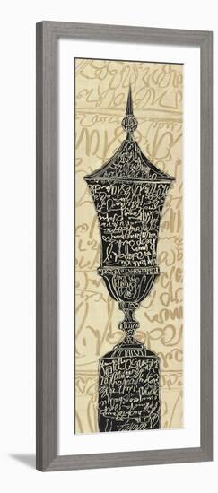 Scripted Urn I-Avery Tillmon-Framed Art Print