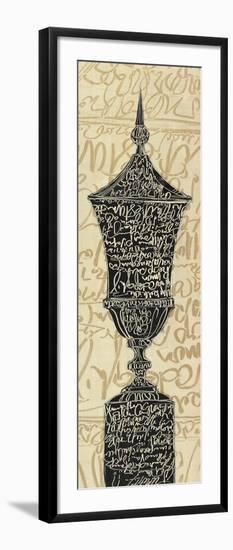 Scripted Urn I-Avery Tillmon-Framed Art Print