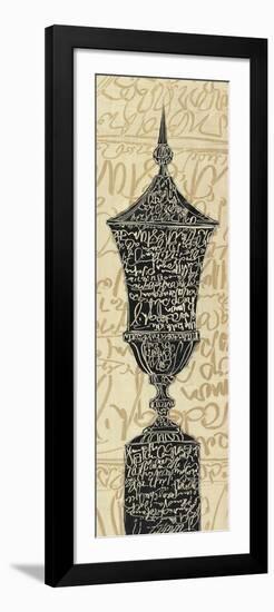 Scripted Urn I-Avery Tillmon-Framed Art Print