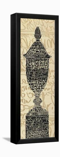 Scripted Urn II-Avery Tillmon-Framed Stretched Canvas