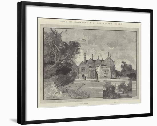 Scrivelsby Court-Charles Auguste Loye-Framed Giclee Print