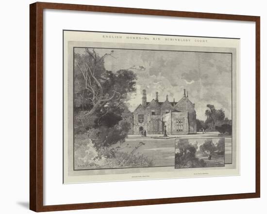 Scrivelsby Court-Charles Auguste Loye-Framed Giclee Print