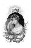 Her Royal Highness the Princess Augusta, Second Daughter of George Iii, 1806-Scriven-Framed Giclee Print