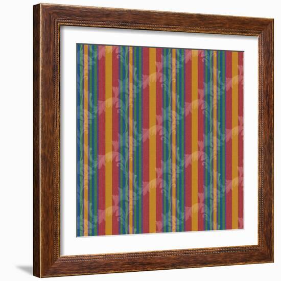 Scroll Stripe-Bill Jackson-Framed Giclee Print