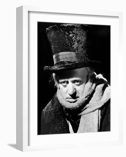 Scrooge, (AKA a Christmas Carol), Alastair Sim, 1951-null-Framed Photo