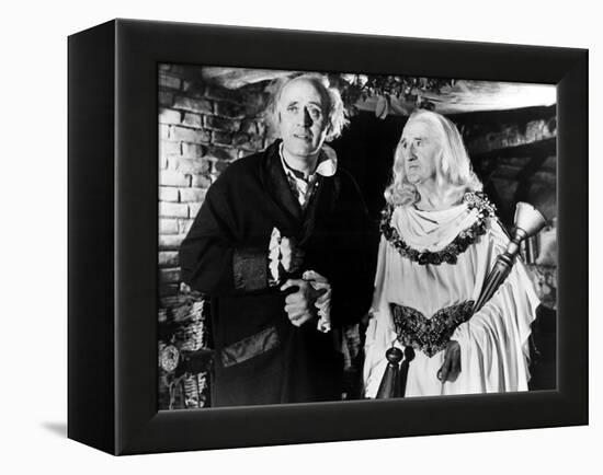 Scrooge, (aka A Christmas Carol), Alastair Sim, Michael Dolan, 1951-null-Framed Stretched Canvas