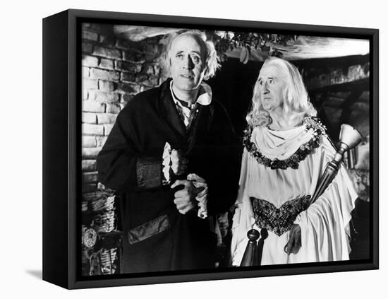 Scrooge, (aka A Christmas Carol), Alastair Sim, Michael Dolan, 1951-null-Framed Stretched Canvas