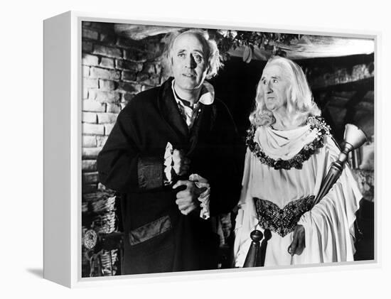 Scrooge, (aka A Christmas Carol), Alastair Sim, Michael Dolan, 1951-null-Framed Stretched Canvas