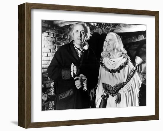 Scrooge, (aka A Christmas Carol), Alastair Sim, Michael Dolan, 1951-null-Framed Photo