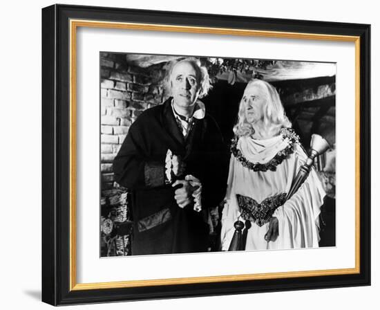 Scrooge, (aka A Christmas Carol), Alastair Sim, Michael Dolan, 1951-null-Framed Photo