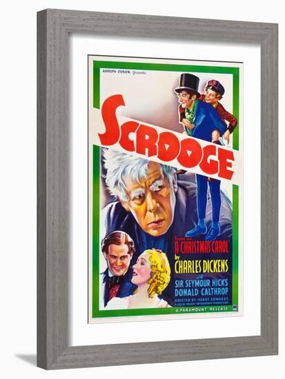 Scrooge-null-Framed Premium Giclee Print