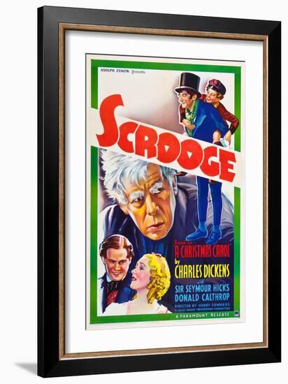 Scrooge-null-Framed Premium Giclee Print